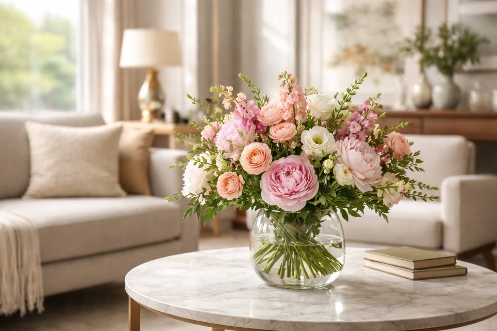 החשיבות של פרחים בעיצוב פנים